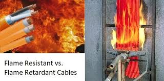 fire resistant cables vs fire retardant cables